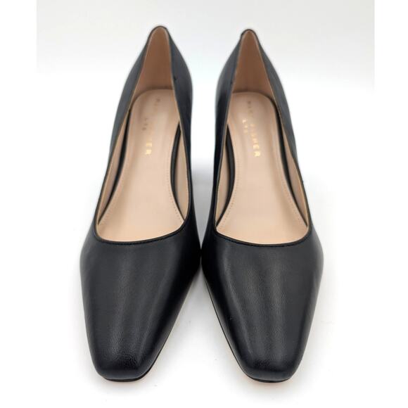 Marc Fisher Square toe Classic Heel Pump Women's Black Size US8.5M EU39 - Picture 2 of 11
